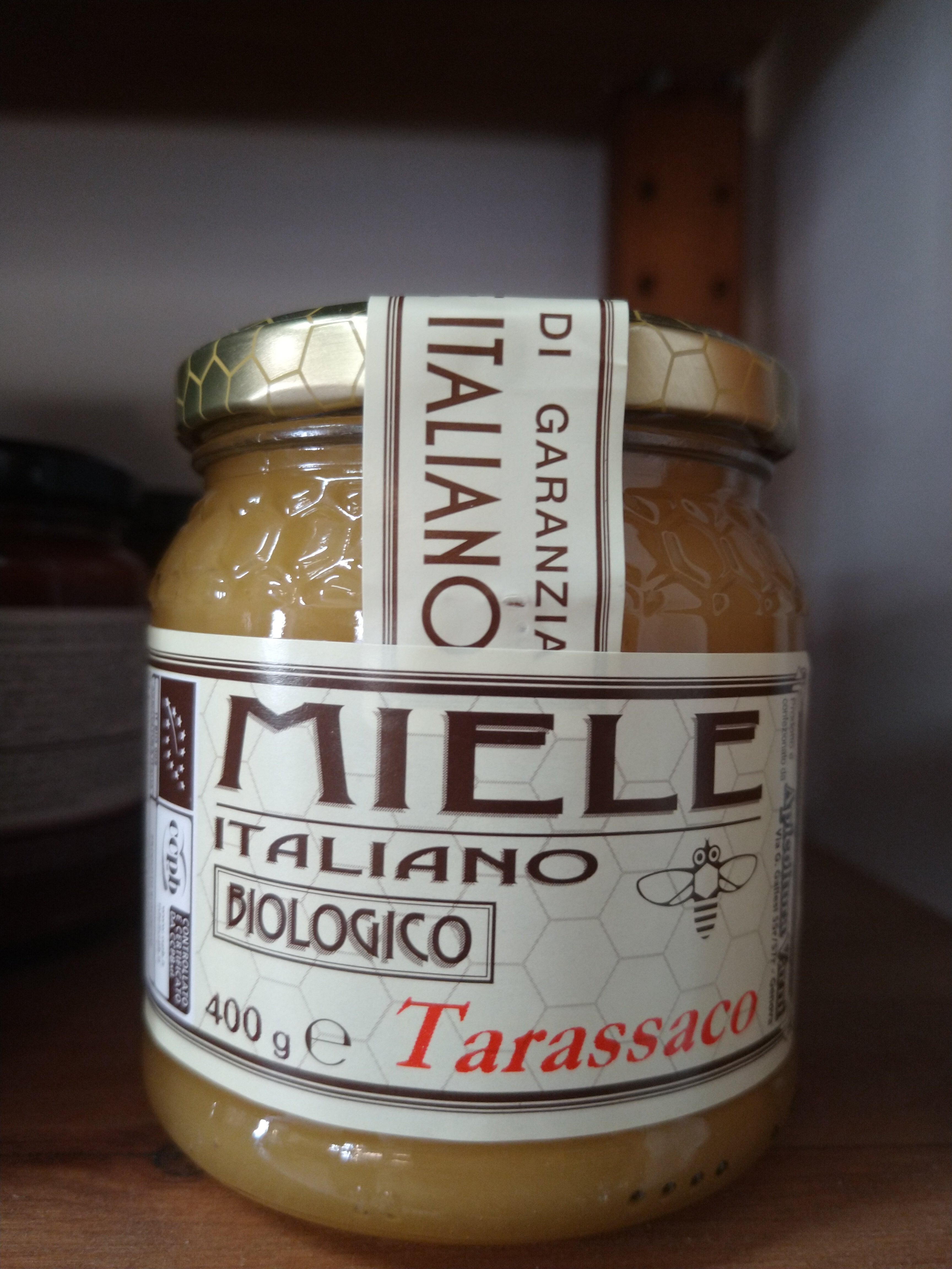 Miele di Tarassaco biologico fatto a Genova - 400 gr